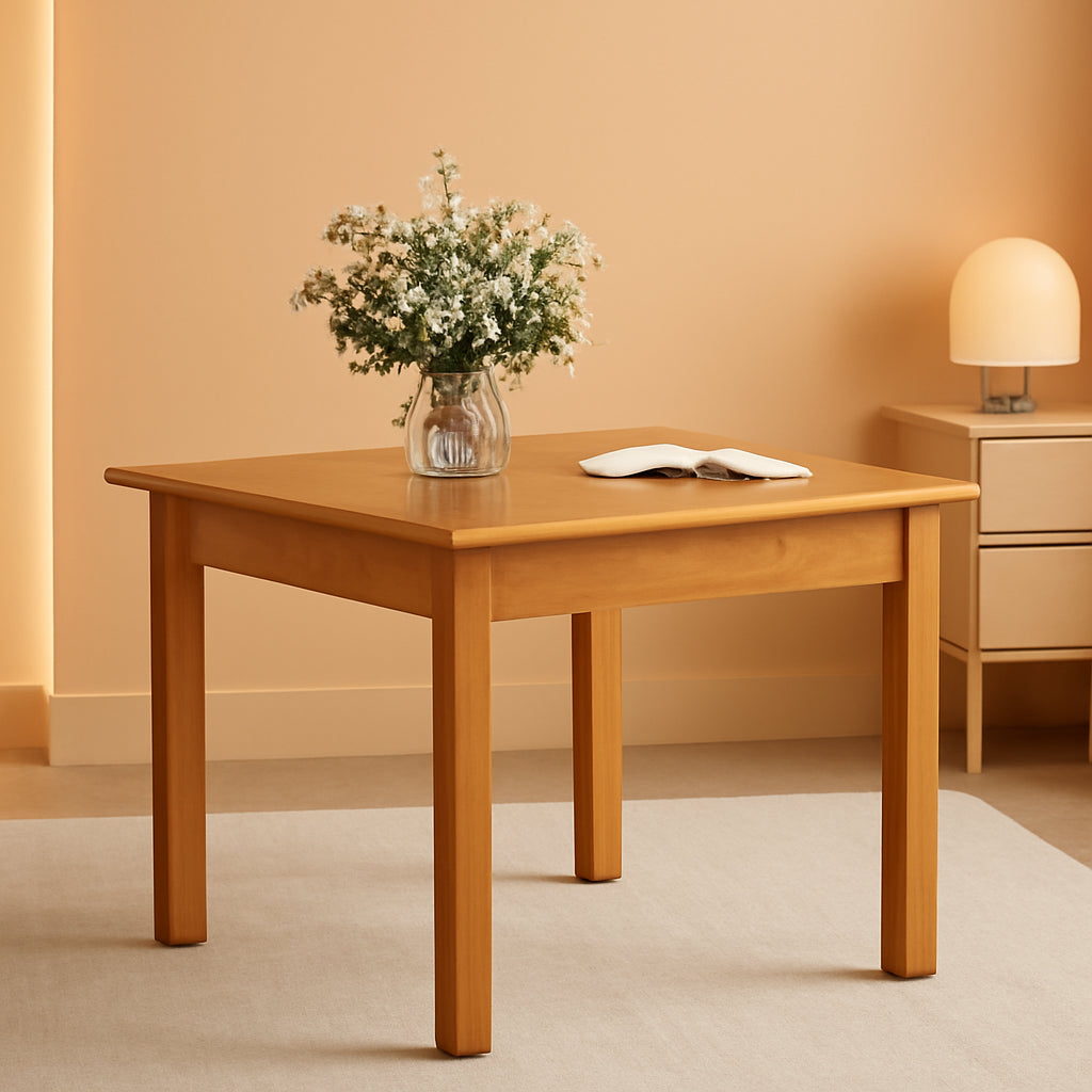 39 Inches Square Dining Furniture Contemporary Brown