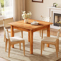 39 Inches Square Dining Furniture Contemporary Brown