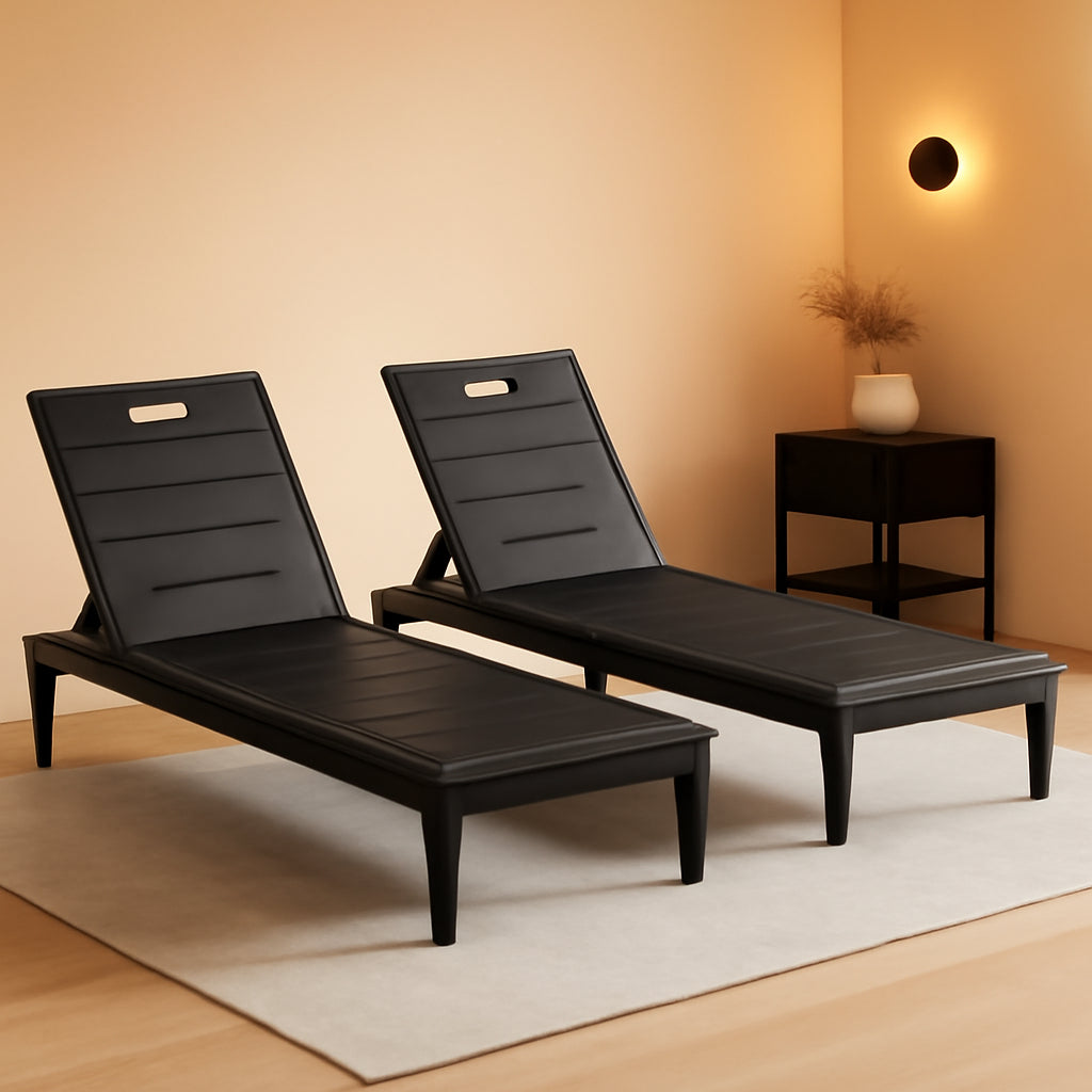Waterproof Outdoor Chaise Lounge Chairs Patio Furniture